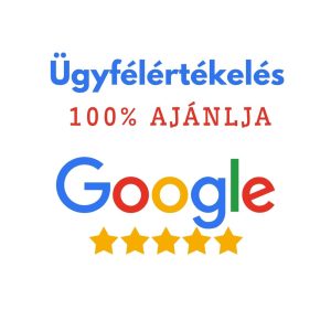 Google Ügyfélértékelés 100% ajánlja